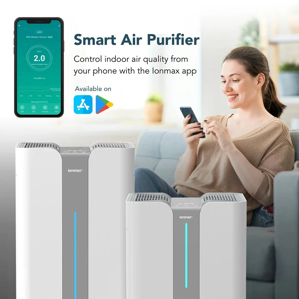 Air Purifier Ionmax+ Aire High-Performance 900m3/h CADR