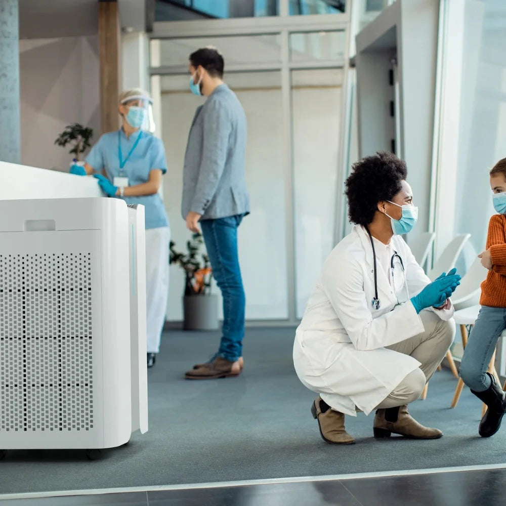 Air Purifier Ionmax+ Aire High-Performance 900m3/h CADR