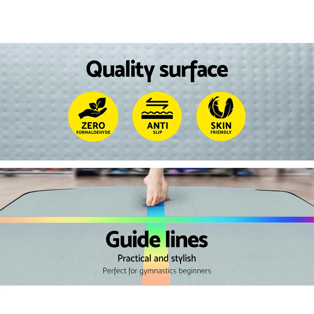 Air Track Gymnastics Tumbling Exercise Mat 4M Inflatable