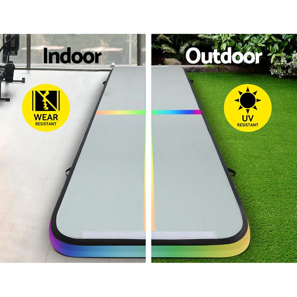 Air Track Inflatable Tumbling Gymnastics Mat - 4X1M - New