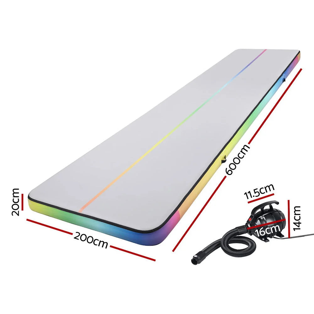 Air Track Mat Inflatable Gymnastics Tumbling