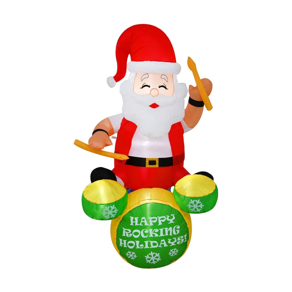 Airpower Christmas Rocker 180cm Santa - Occasions >