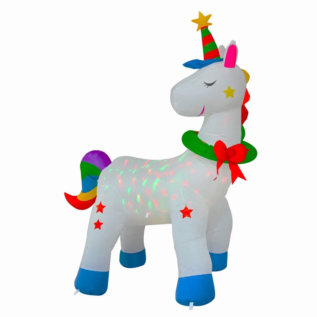 Airpower Unicorn RGB Disco Light 180cm - Occasions >