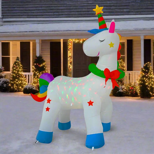 Airpower Unicorn RGB Disco Light 180cm - Occasions >