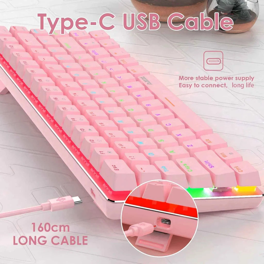 AK33 82 keys Compact Gaming Mechanical Keyboard