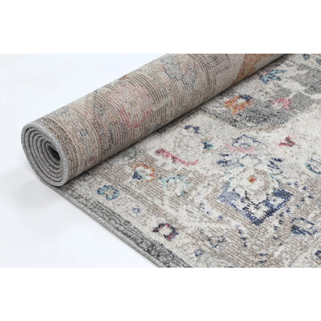 Alexander Transitional Grey Rug - 160x230 - Home & Garden