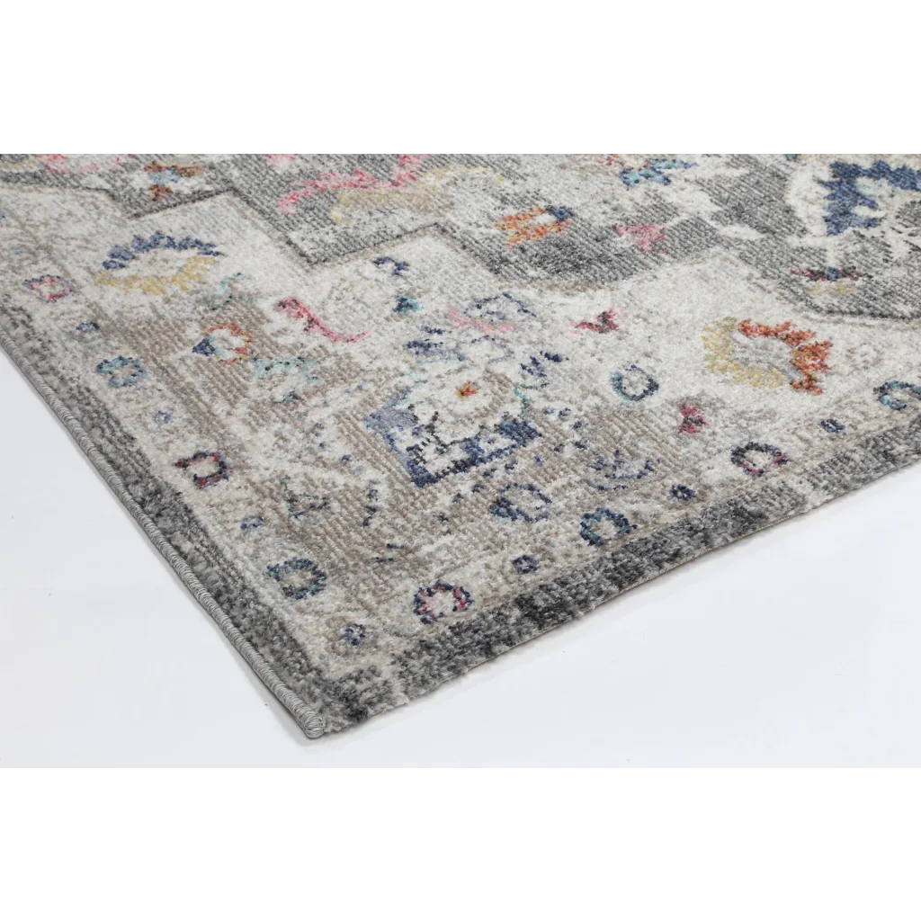 Alexander Transitional Grey Rug - 160x230 - Home & Garden