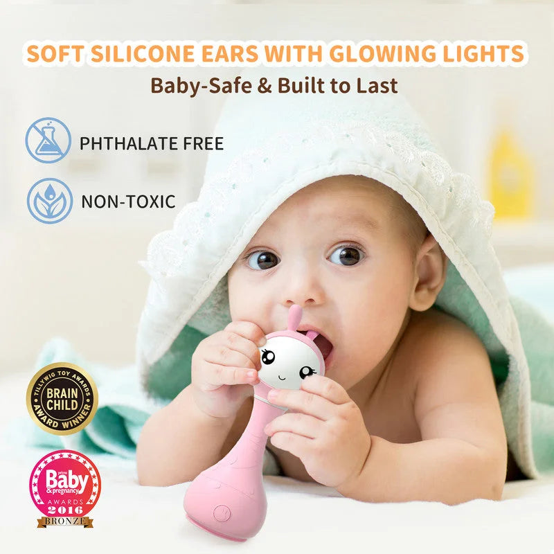 Alilo Smarty Rattle R1 - Pink - Home & Garden