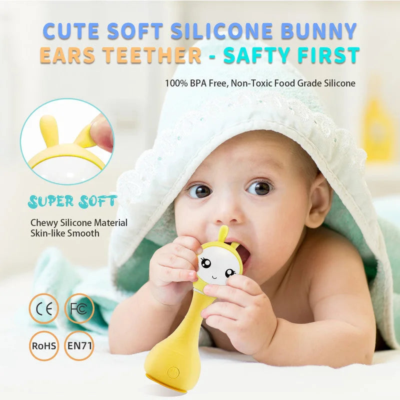 Alilo Smarty Rattle R1 - Yellow - Home & Garden