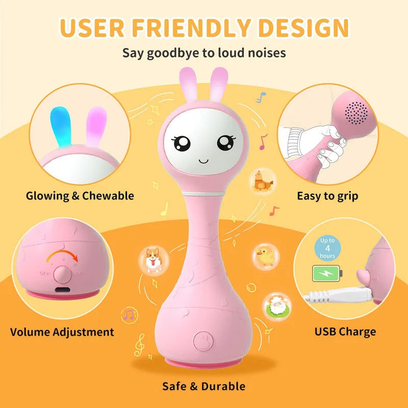 Alilo Smarty Rattle R1 - Yellow - Home & Garden