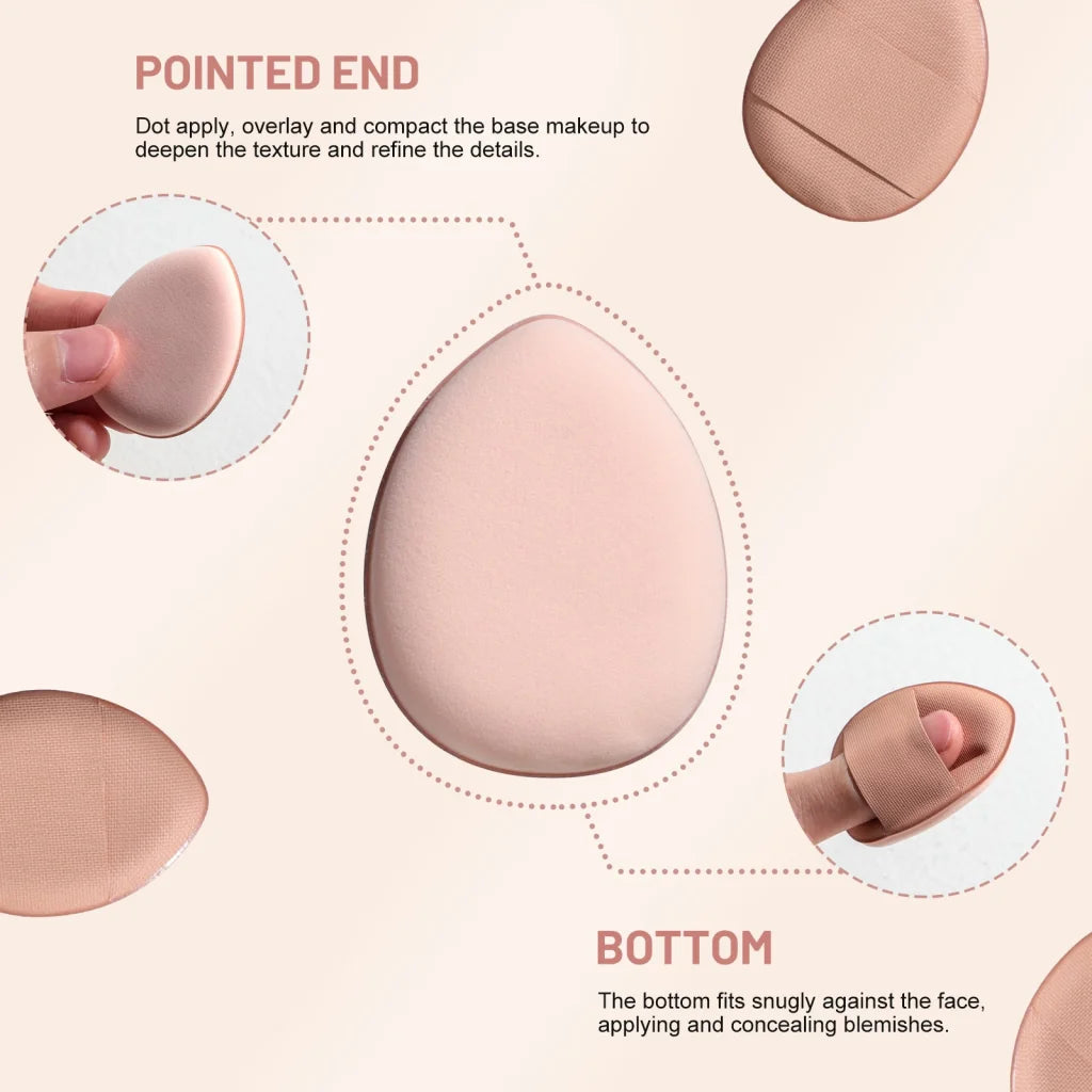 All-in-One Portable Makeup Brush Kit with LED Mirror Travel