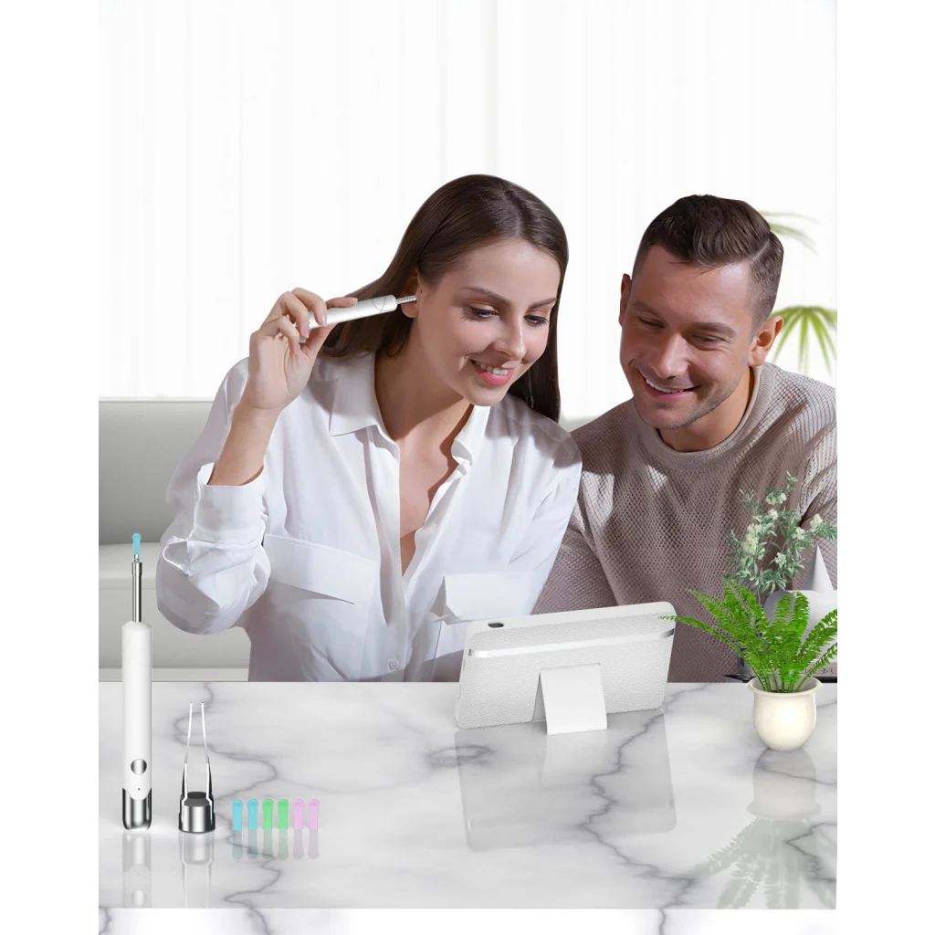 All-in-One Wireless Visual Ear Cleaner Kit with 4.3’’ IPS