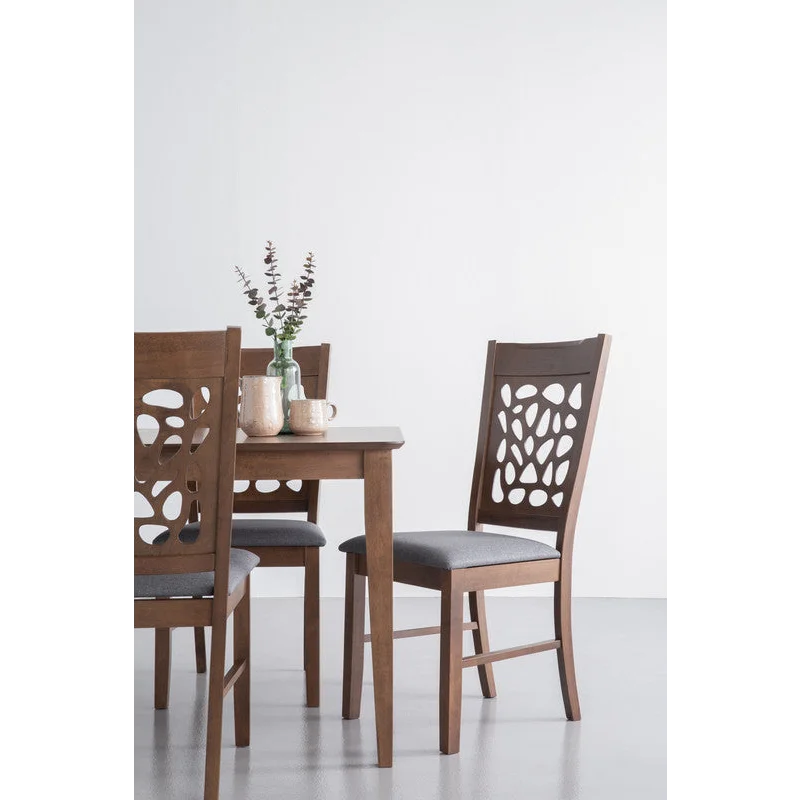 ALLEGRO Dining Table + 6x ASBEL Dining Chair - 7 Piece