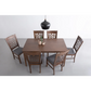 ALLEGRO Dining Table + 6x ASBEL Dining Chair - 7 Piece