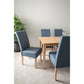 ALLEGRO Dining Table + 6x MESI Dining Chair - 7 Piece