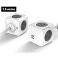 Allocacoc PowerCube Extended USB Powerboard 4-Outlets 2 USB