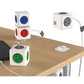 Allocacoc PowerCube Extended USB Powerboard 4-Outlets 2 USB