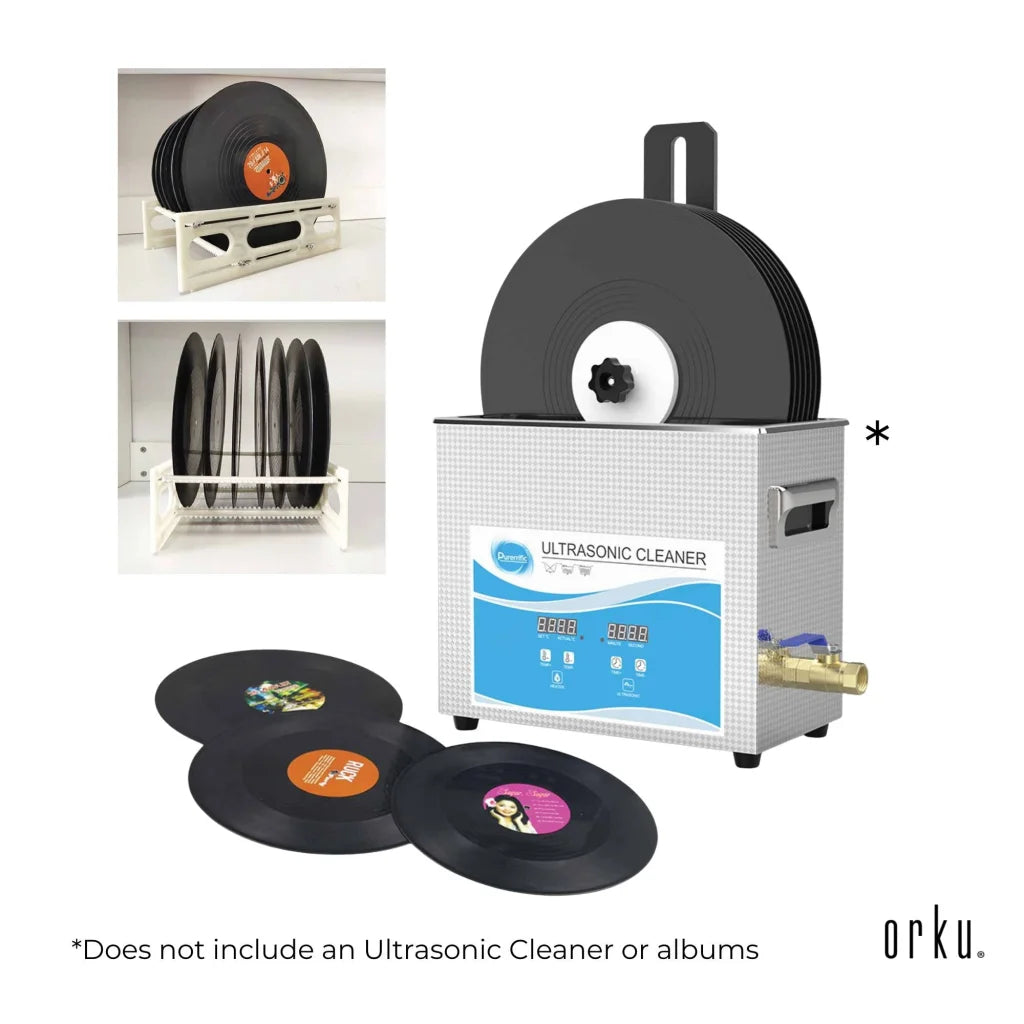 Alloy Vinyl Record Cleaning Stand Drying Rack