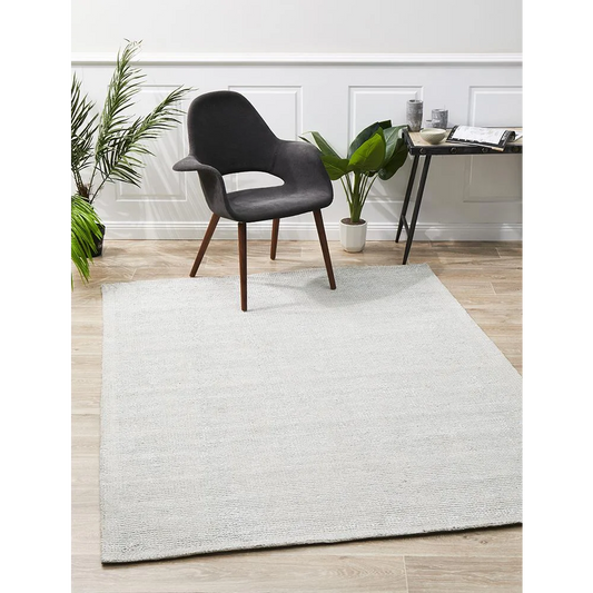 Allure Sky Cotton Rayon Rug by Rug Culture - 280X190CM