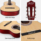 Alpha 39 Inch Classical Guitar Wooden Body Nylon String