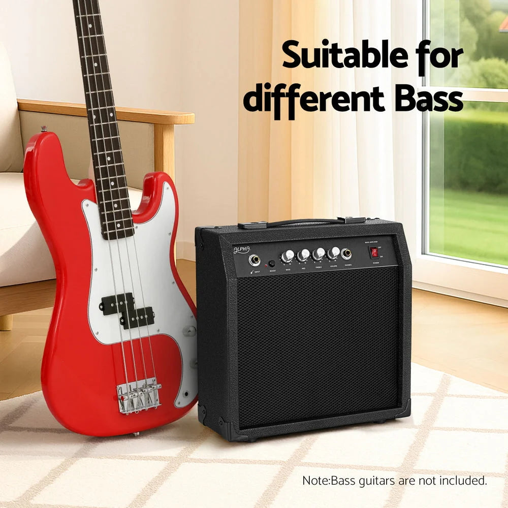 Alpha 40W Bass Guitar Amplifier Portable - Audio & Video >