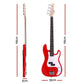 Alpha Electric Guitar Bass 47 Inch Red - Audio & Video >