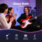 Alpha Electric Guitar Bass 47 Inch Red - Audio & Video >