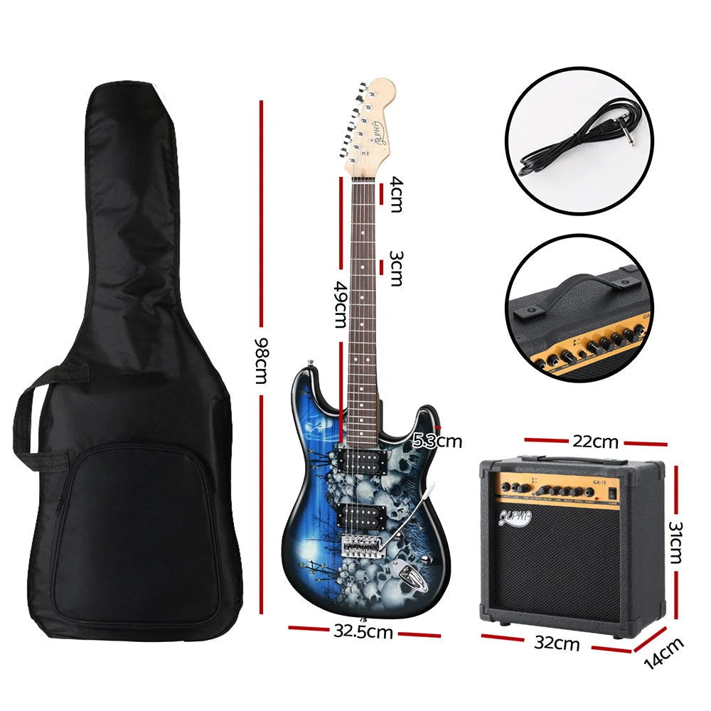 Guitar Music String Instrument 20W Amplifier Alpha Electric