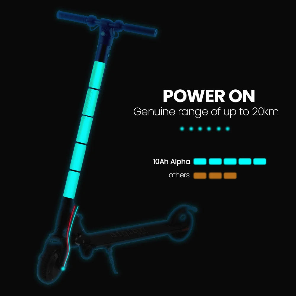 ALPHA Peak 300W 10Ah Electric Scooter Suspension for Adults