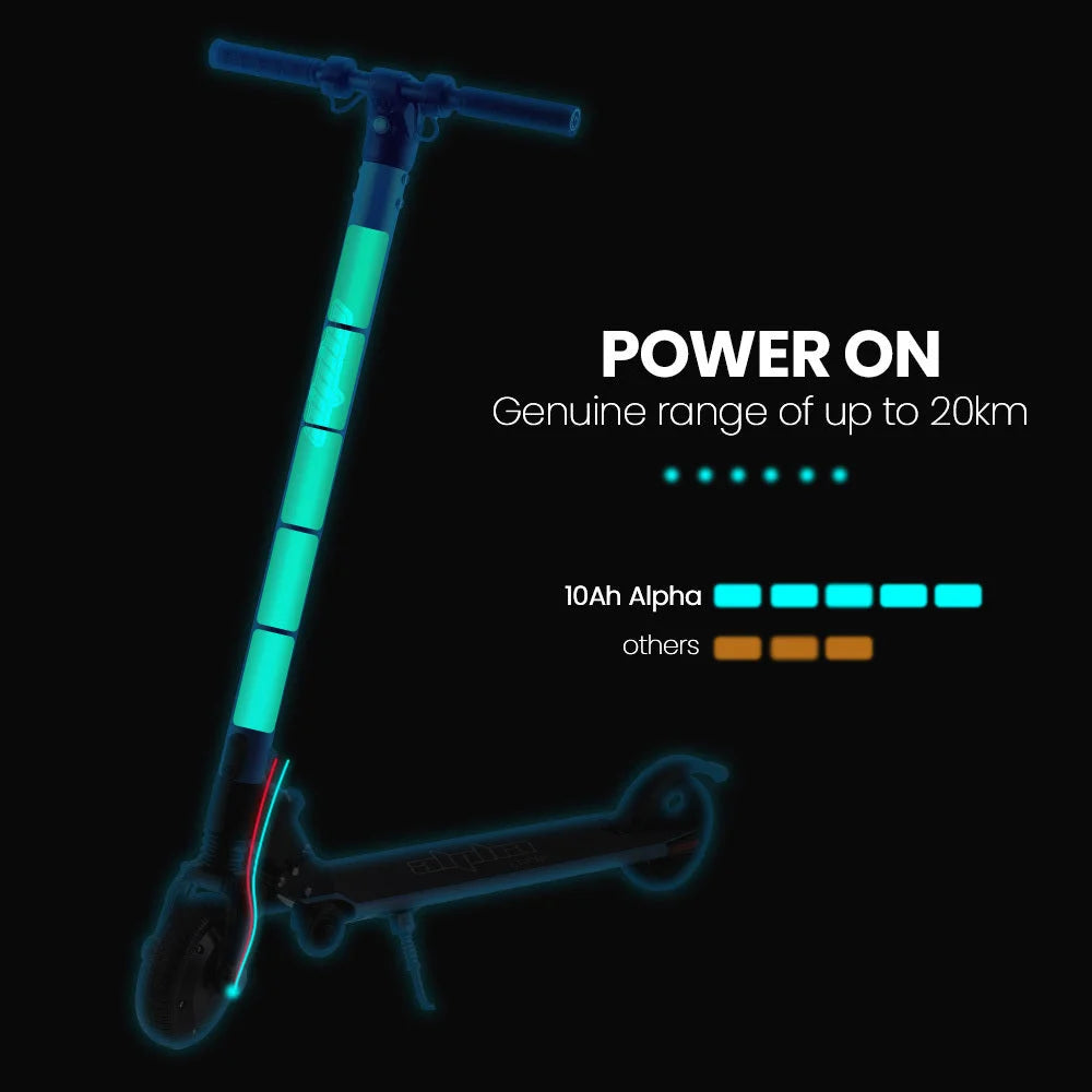 ALPHA Peak Electric Scooter 300W Power Up to 25km/h Adult