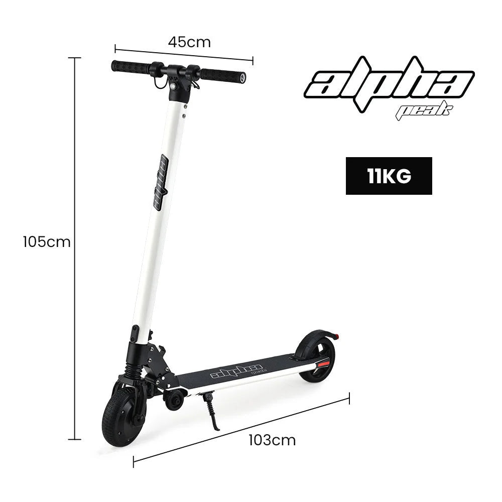 ALPHA Peak Electric Scooter 300W Power Up to 25km/h Adult