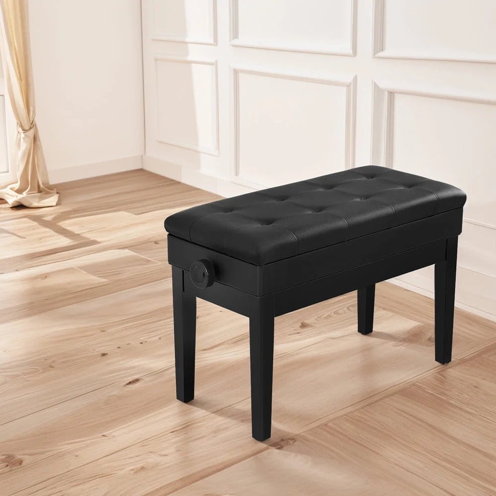 Alpha piano bench with colour matched pieces and support fittings