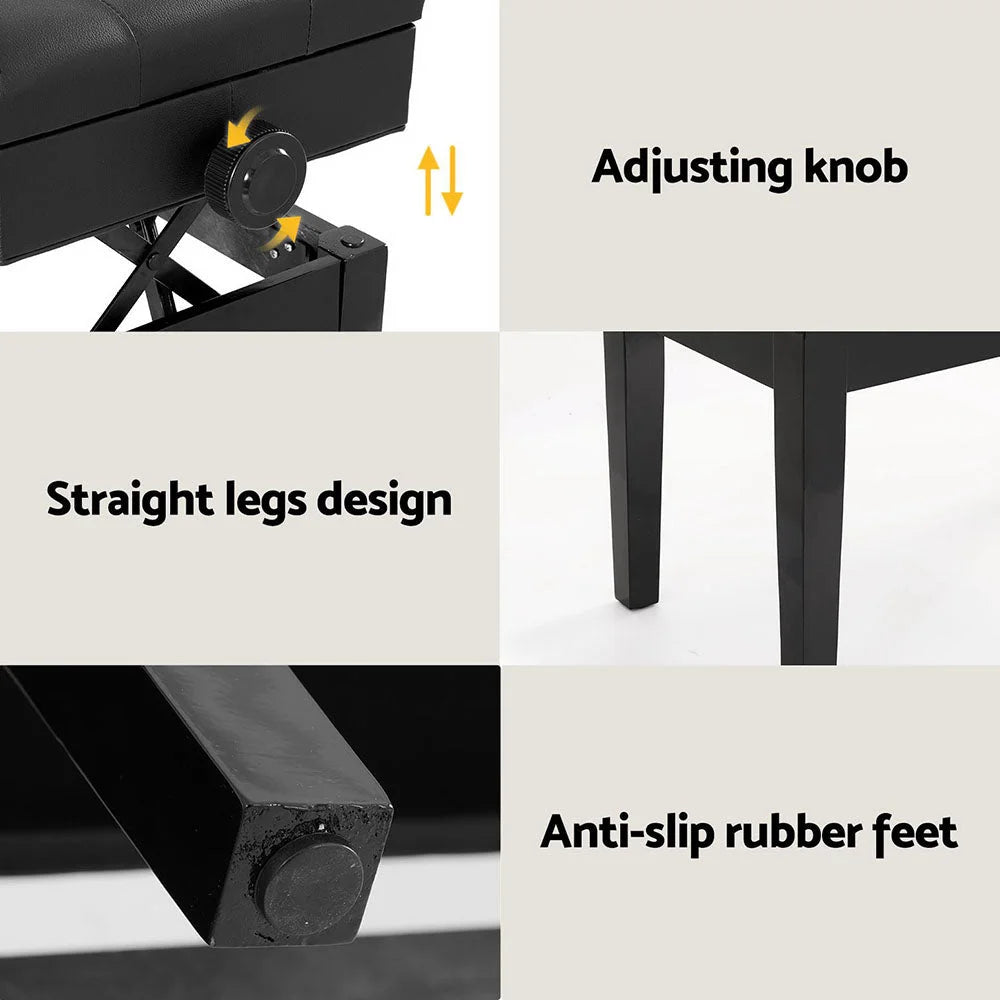 Bar stool with side housing and support fittings
