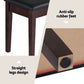Wooden alpha piano bench with boxed accessories and matching pieces