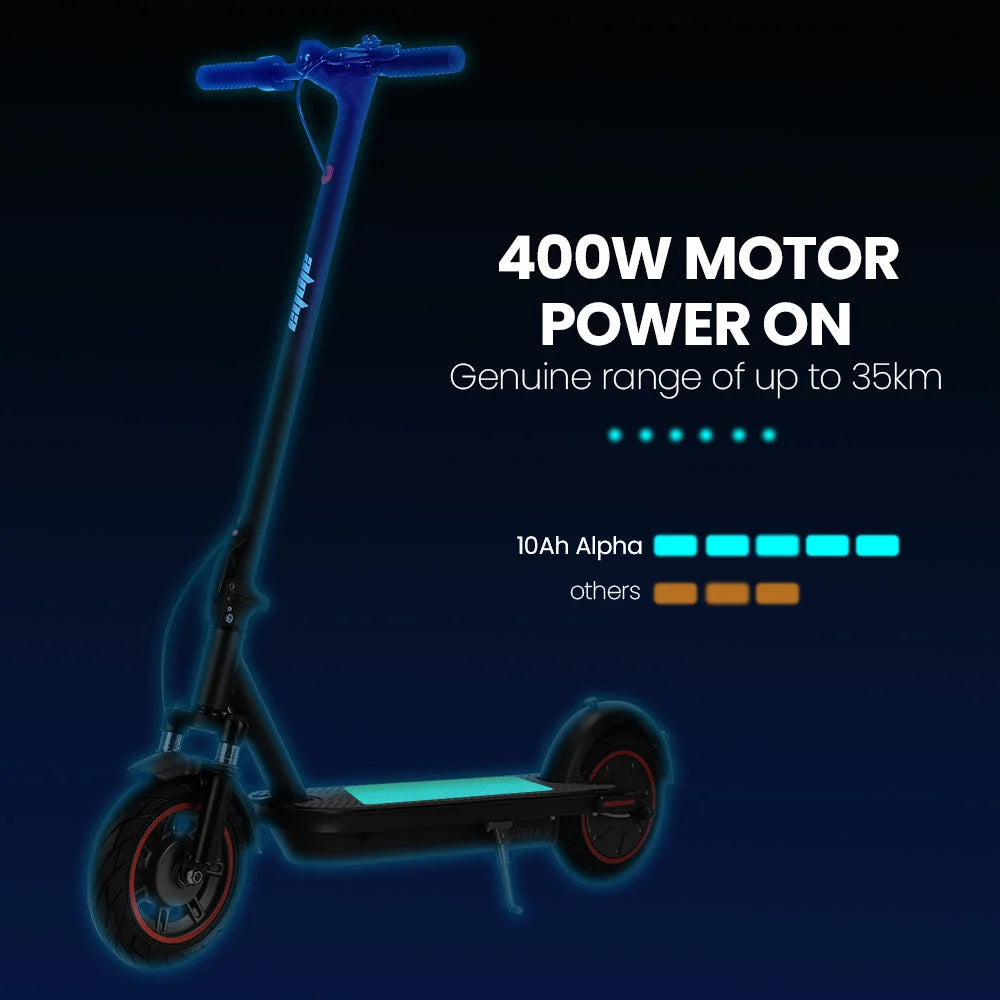 ALPHA Urban 10 Electric Scooter 35km/h Suspension 35km