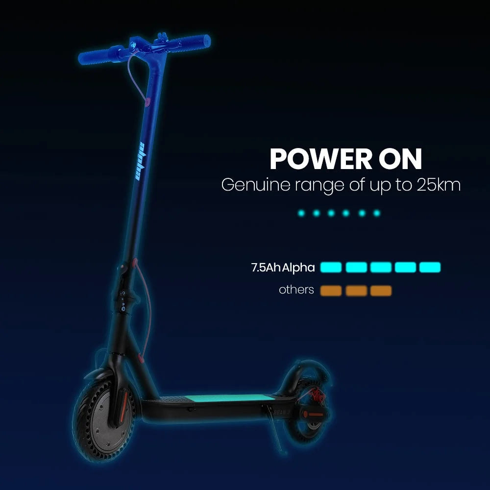 ALPHA Urban 8 Electric Scooter Suspension 25km Range