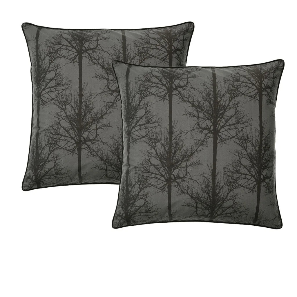 Alpine Stag Taupe European Pillowcases - Pair - Home &