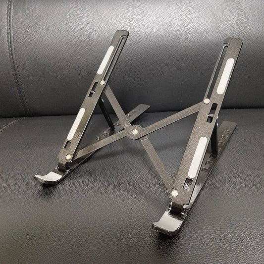 Aluminium Alloy Laptop Stand Black - Electronics > Computer