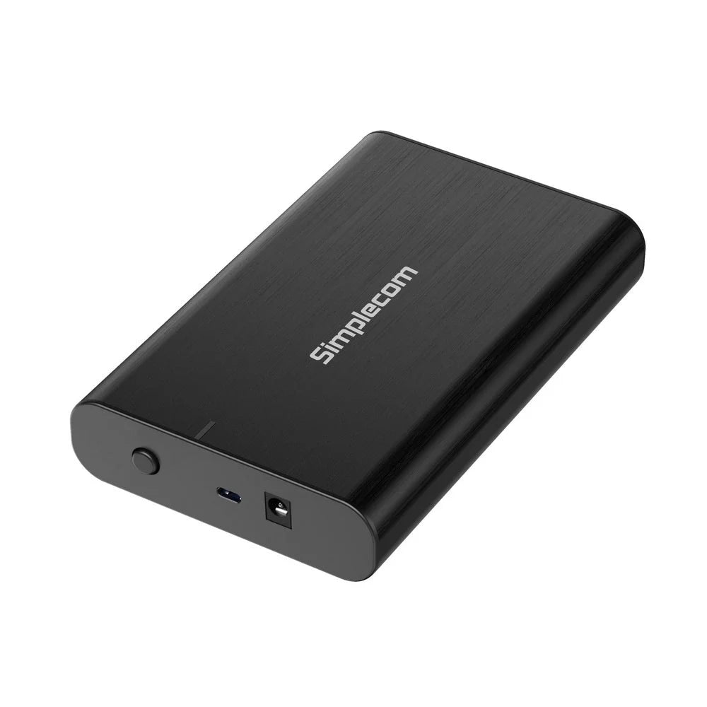 Aluminum 3.5’’ SATA to USB-C External Hard Drive Enclosure