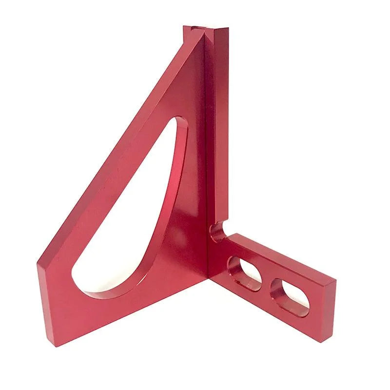 Aluminum Alloy 90 Degree Square Multi-function Ruler