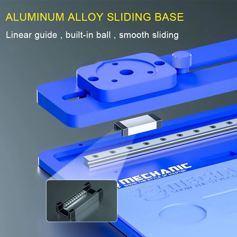 Aluminum Alloy Sliding Base for Max Air Microscope - Tools