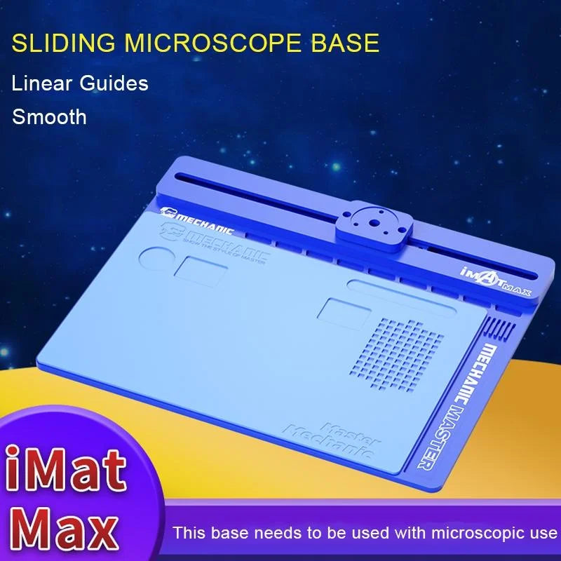 Aluminum Alloy Sliding Base for Max Air Microscope - Tools