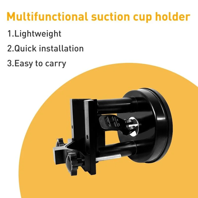 Aluminum Bracket For Fascia Massage Gun With Suction Cup