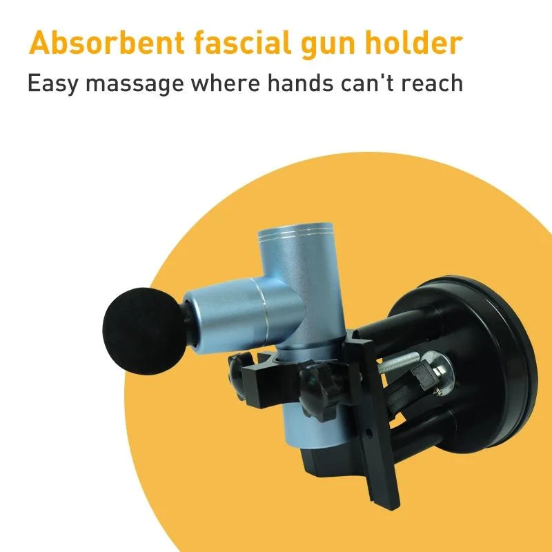 Aluminum Bracket For Fascia Massage Gun With Suction Cup
