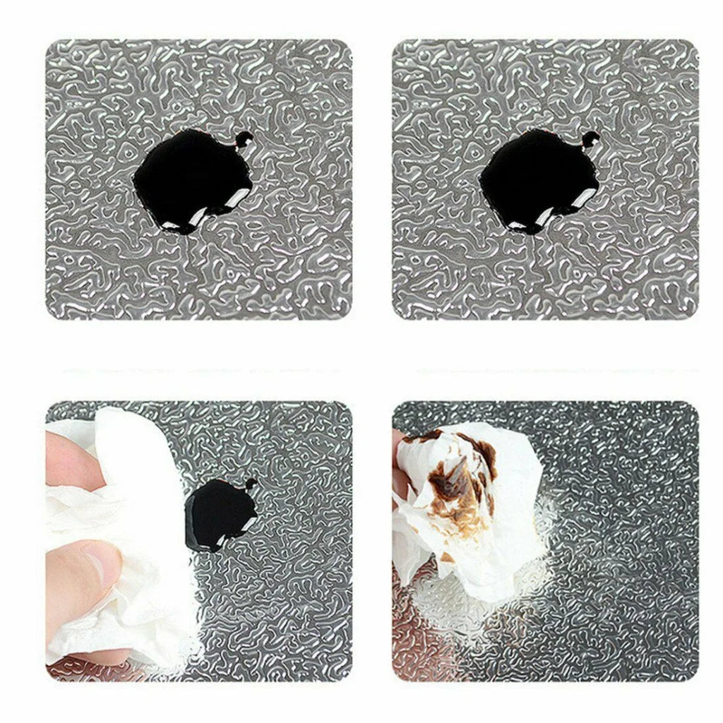 Aluminum Foil Sticker Self-Adhesive Oil-Proof Waterproof