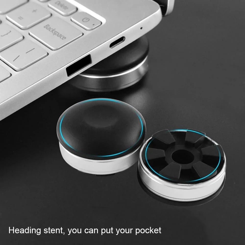 Aluminum Laptop Cooler Stand - Compact Design-1964932361246347269