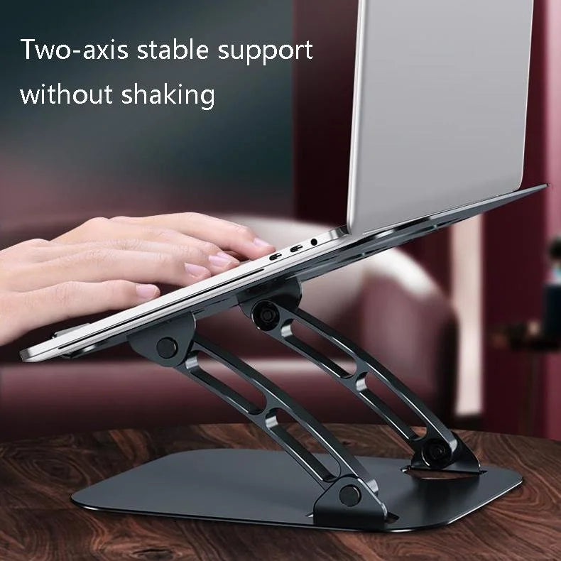 Aluminum Laptop Holder - Black - Electronics > Computer
