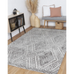 Amritsar AMRI05 Charcoal & Beige Rug - 160x230 - Home &