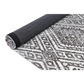 Amritsar AMRI05 Charcoal & Beige Rug - 160x230 - Home &