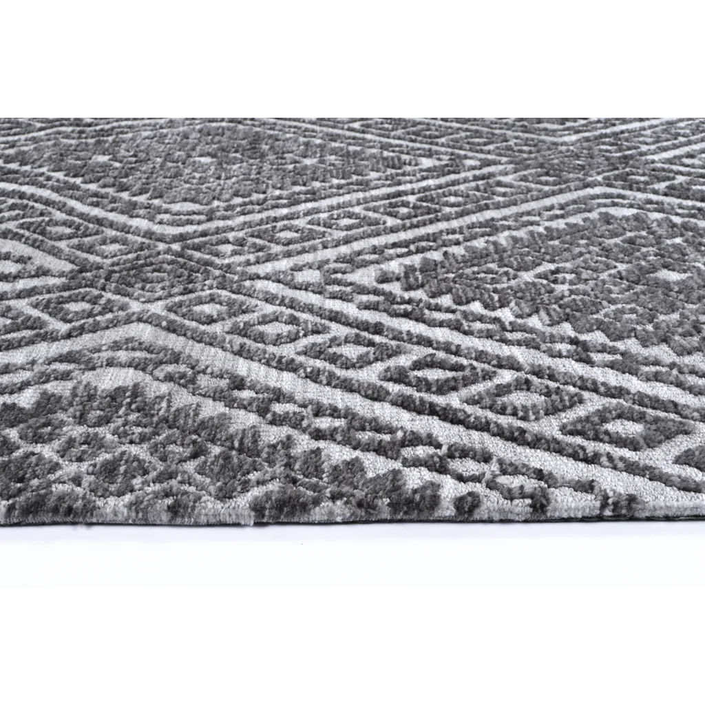 Amritsar AMRI05 Grey Rug - 160x230 - Home & Garden